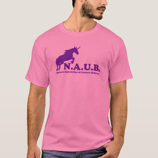 N.A.U.B. Unicorn Believers T-shirt (Voorkant)