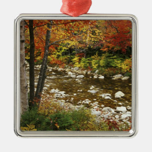 N.A., USA, New Hampshire, White Mountains Metalen Ornament
