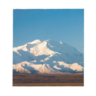 N.A., VS, Alaska.  Mt. McKinley in Denali Notitieblok
