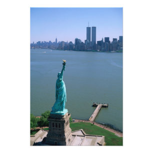 N.A., VS, New York, New York City. Het standbeeld Foto Afdruk