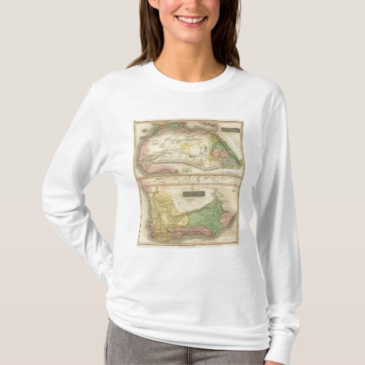 N Afrika, S Afrika T-shirt (Voorkant)