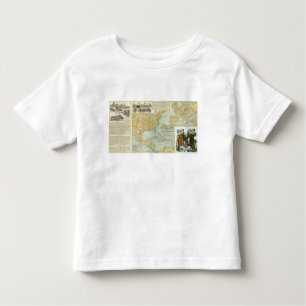 N Amerika, W Europe passagierslijnen Kinder Shirts
