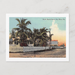 N. Beach St., Key West, Florida  Briefkaart