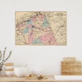 N Burlington County, NJ Poster (Keuken)