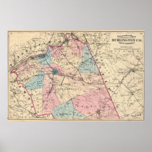 N Burlington County, NJ Poster