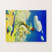 N. C. Wyeth cowboy Legpuzzel (Horizontaal)