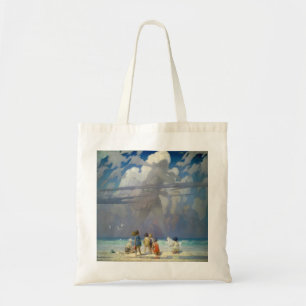 N.C. Wyeth De Reus 1923 Vintage Illustratie Tote Bag