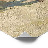 N C Wyeth Western schilderen "De Rodeo" Poster (Hoek)