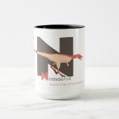N comme Noasaurus Mug (Centre)