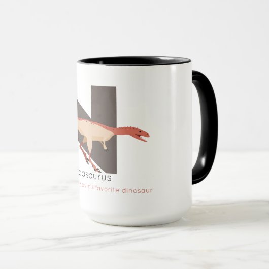 N comme Noasaurus Mug (Devant droit)
