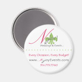 N-joY ! Aimant promotionnel (Recto/Verso)