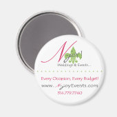 N-joY! promotionele magneet (Voorkant / Achterkant)