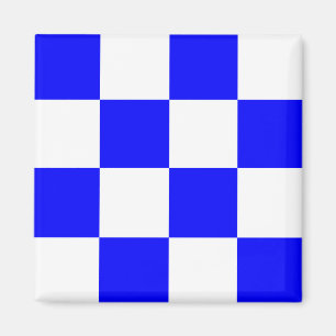 "N" (November) Vlag Code van seinen Magneet