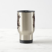 "N" ornemental vintage - Mug (Centre)