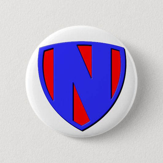 N RONDE BUTTON 5,7 CM (Voorkant)