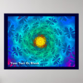 N-Space Lepidoptera Poster (Voorkant)