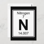 N - Stikstof Briefkaart (Voorkant / Achterkant)