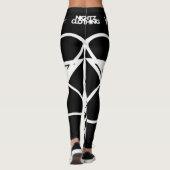 N-VII [BLK/WHT] LEGGINGS (Achterkant)