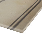 N voor Nasturiums Flower Alphabet Monogram Snijplank (Hoek)