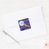 N voor Nightingale Sticker (Envelop)