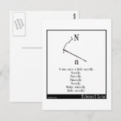 N was ooit een kleine naald briefkaart (Voorkant / Achterkant)