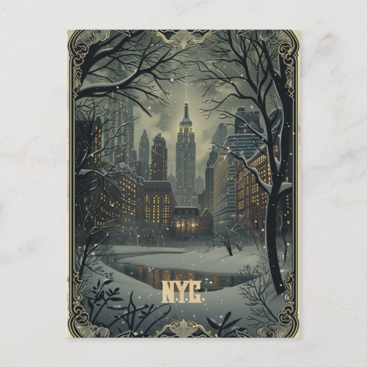 N.Y.C. Gothic Travel Briefkaart (Voorkant)