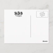 N.Y.E Lady Liberty Briefkaart (Achterkant)