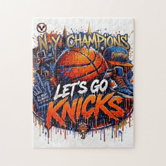 N.Y Kampioenschapspuzzel Legpuzzel (Verticaal)