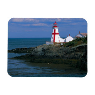 NA, Canada, New Brunswick, Campobello Island. 4 Magneet