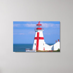 NA, Canada, New Brunswick, Campobello Island. 7 Canvas Afdruk