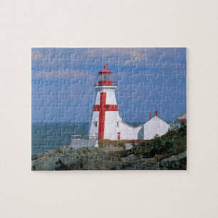 NA, Canada, New Brunswick, Campobello Island. Legpuzzel