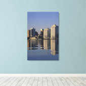 NA, Canada, Nova Scotia, Halifax. Halifax Canvas Afdruk (Insitu (Houten vloer))