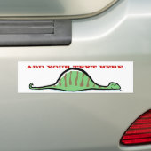 na de avondmaaltijd bumpersticker (Op auto)