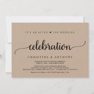 Na de bruiloftsfeest, Kraft Elopement Kaart