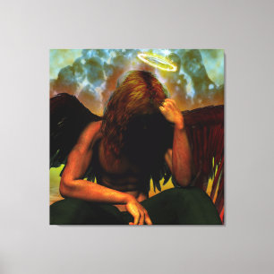 Na de Herfst Fantasy Gothic Art Canvas Afdruk