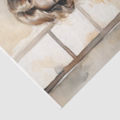 Na de laatste notitie - Decoupage - Tissuepapier (Detail)