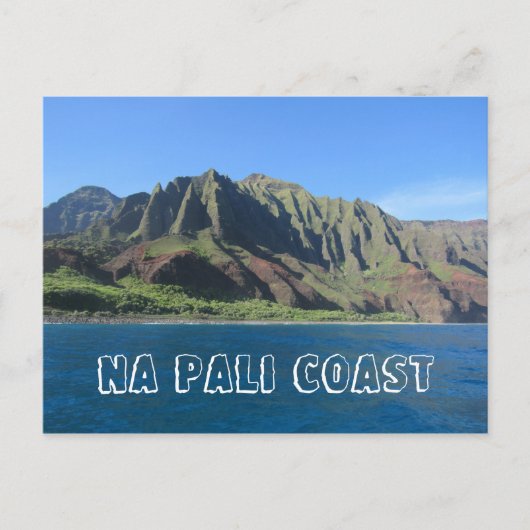 na de palikust van hawaii briefkaart (Voorkant)