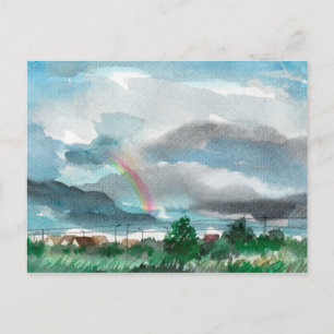 Na de regen briefkaart