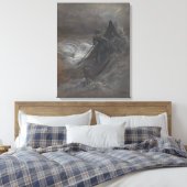 Na de scheepsramp door Gustave Doré Canvas Afdruk (Insitu (Slaapkamer))