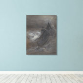 Na de scheepsramp door Gustave Doré Canvas Afdruk (Insitu (Houten vloer))