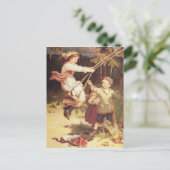 Na de school briefkaart (Staand voorkant)