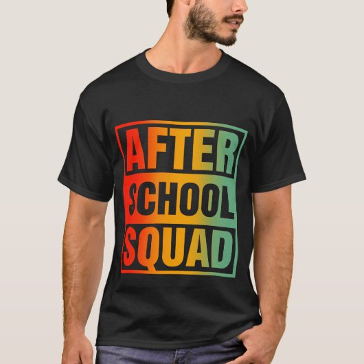 Na de schoolselectie t-shirt (Voorkant)