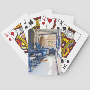 Na de sneeuwval - Martha's wijntuin Pokerkaarten