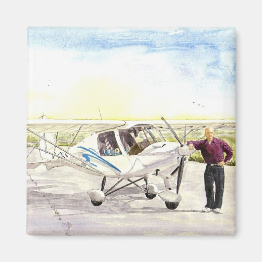 'Na de vlucht' Magneet (Voorkant)