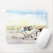 'Na de vlucht' Mousepad Muismat (Met muis)