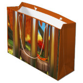 Na de Wind Gift Bag Groot Cadeauzakje (Achterkant Gekanteld)