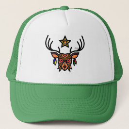 NA- Deer head Trucker Pet