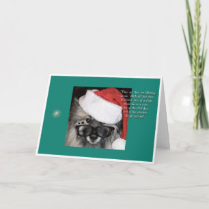 Na een kaart van sterKerstmis