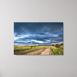 Na een marteling canvas afdruk