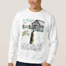 Na een paardenrit trui